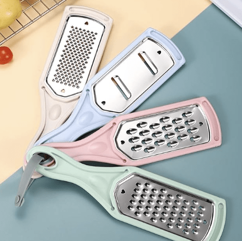 Stainless Steel Vegetable Cutter Grater Set Plastic Manual Household Wire Wiper - Image 6